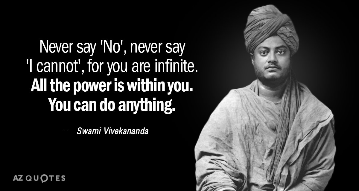 TOP 25 QUOTES BY SWAMI VIVEKANANDA (of 1711) | A-Z Quotes