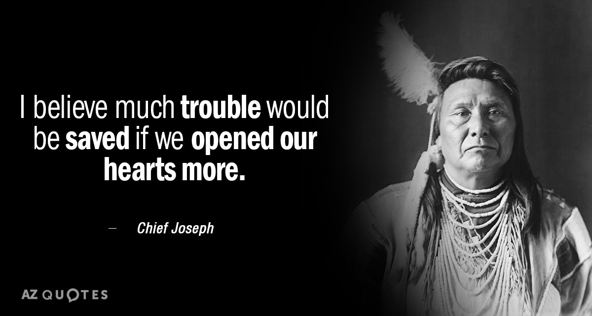 chief joseph quotes