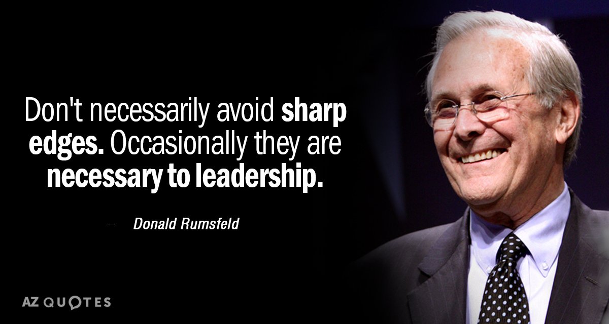 Top 25 Quotes By Donald Rumsfeld Of 223 A Z Quotes