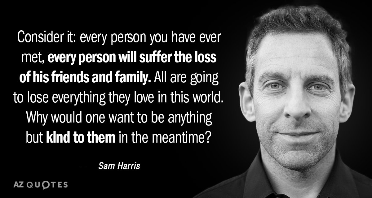Top 25 Quotes By Sam Harris Of 249 A Z Quotes