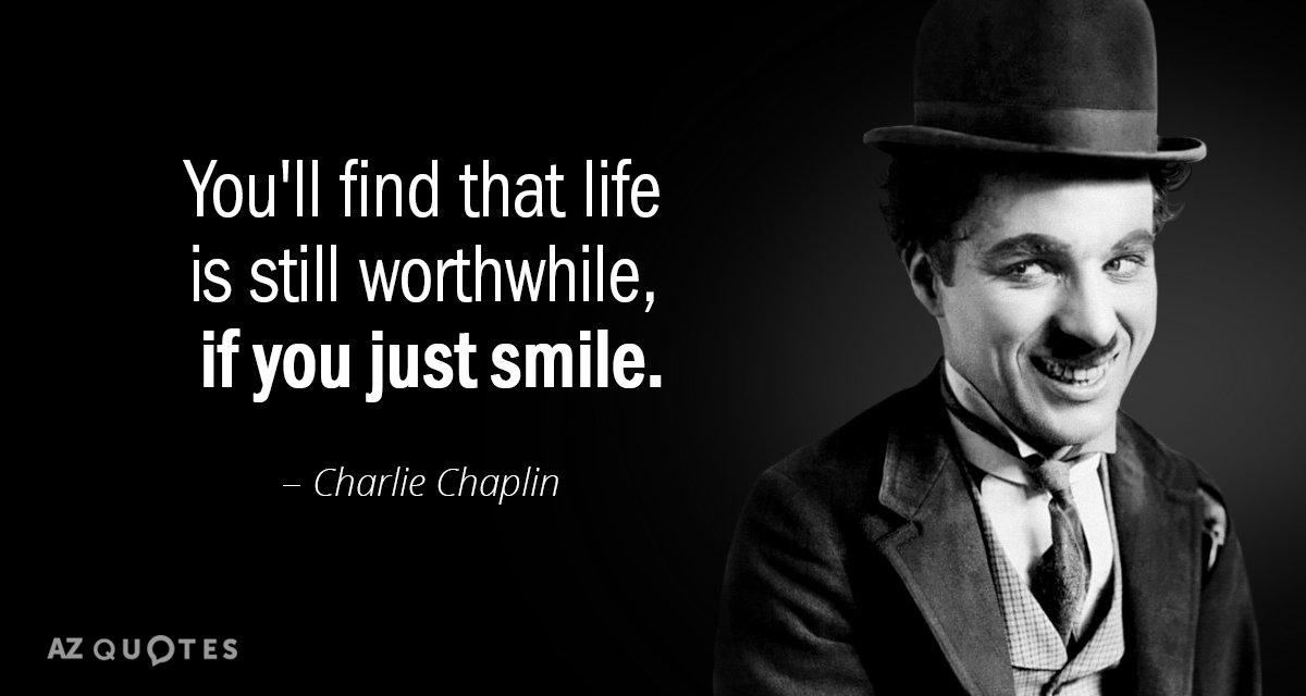 Charlie Chaplin Good Morning Quotes - Riva Verine
