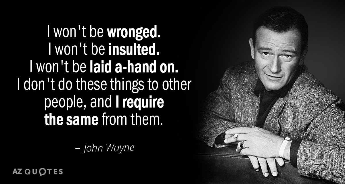 TOP 25 QUOTES BY JOHN WAYNE (of 133) | A-Z Quotes
