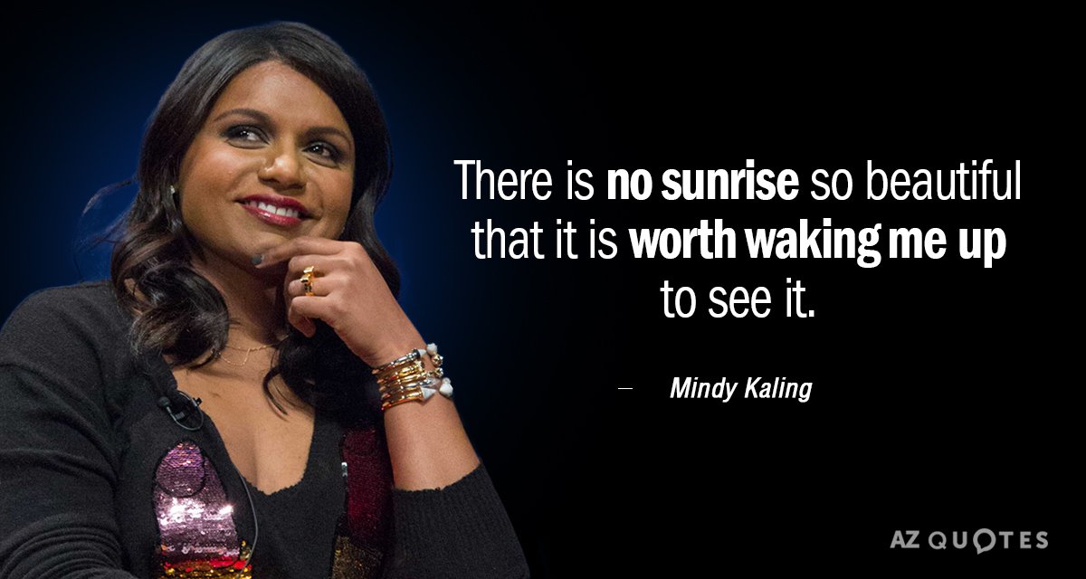 mindy kaling quotes the office