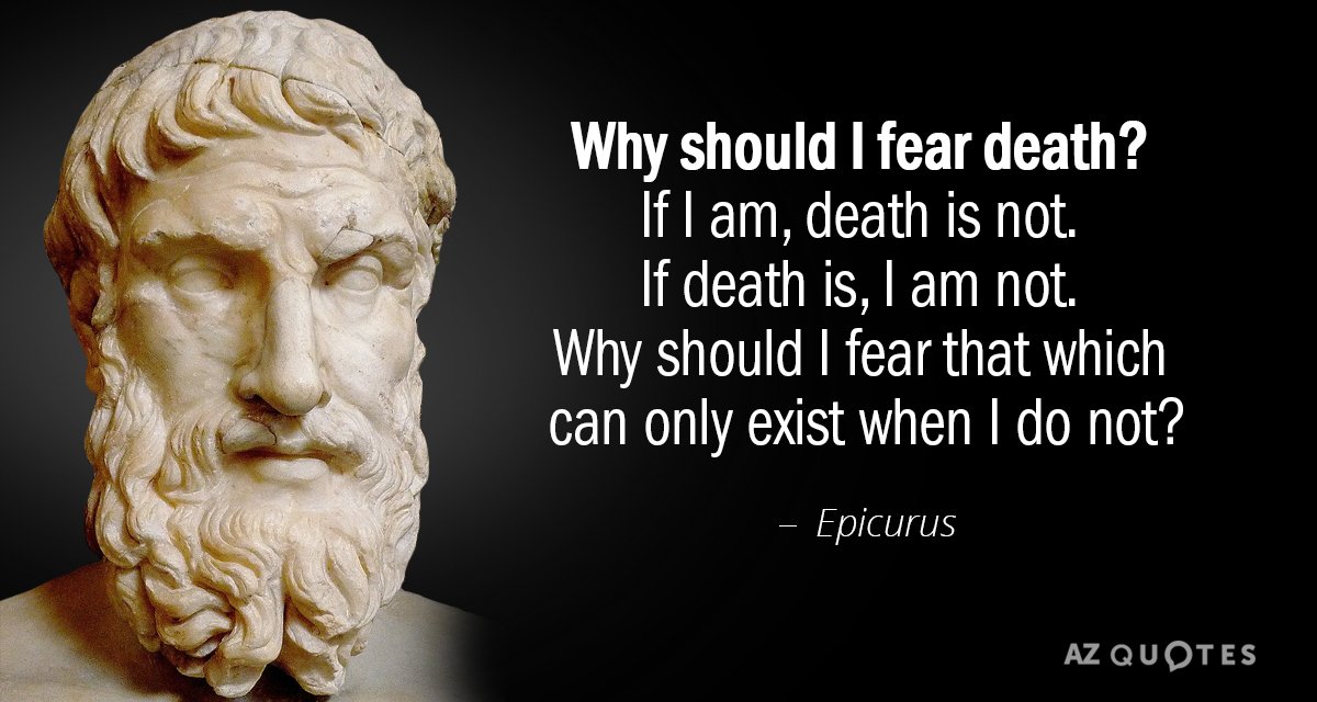 Bust of the philosopher Epicurus. 32 cm.