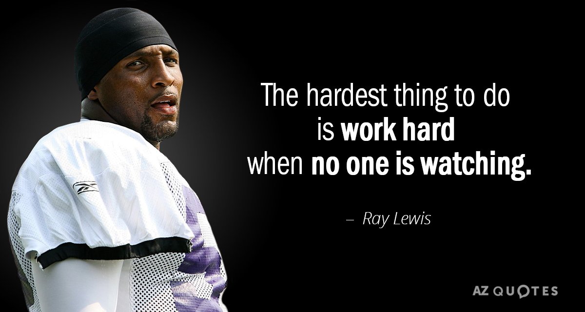 TOP 25 QUOTES BY RAY LEWIS (of 132)