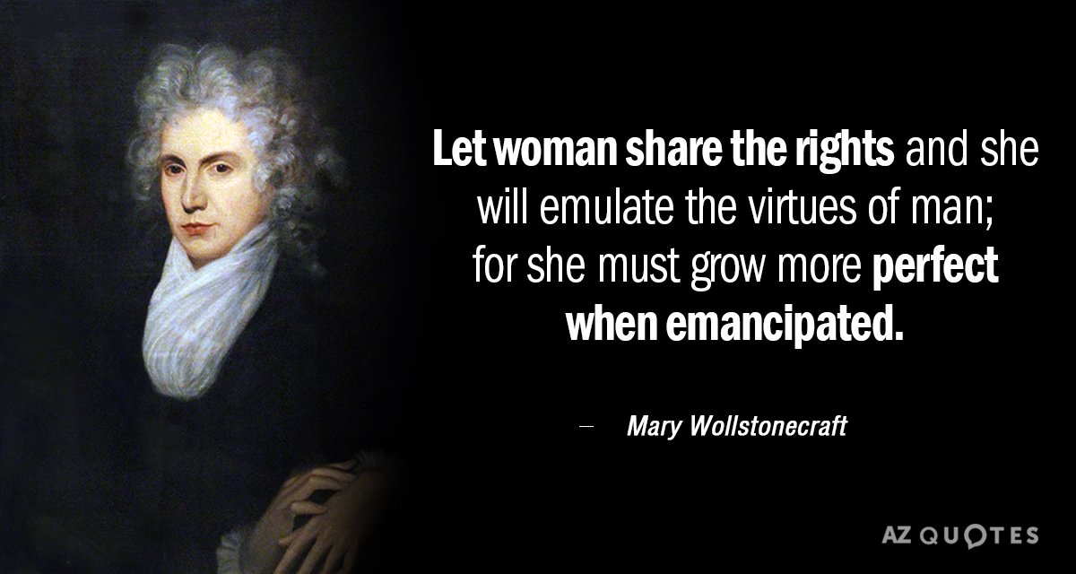 mary wollstonecraft a vindication
