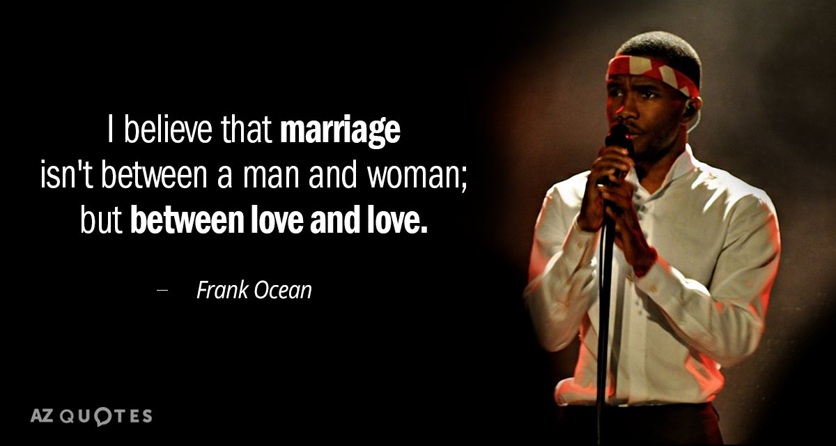 frank ocean quotes about love