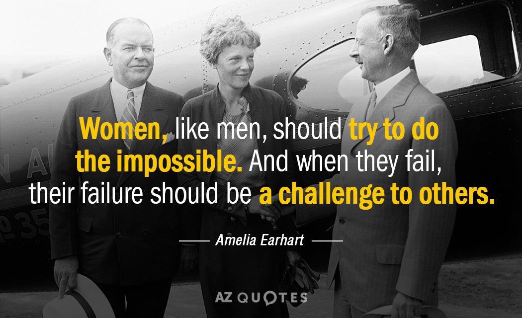 TOP 25 QUOTES BY AMELIA EARHART (of 63) | A-Z Quotes