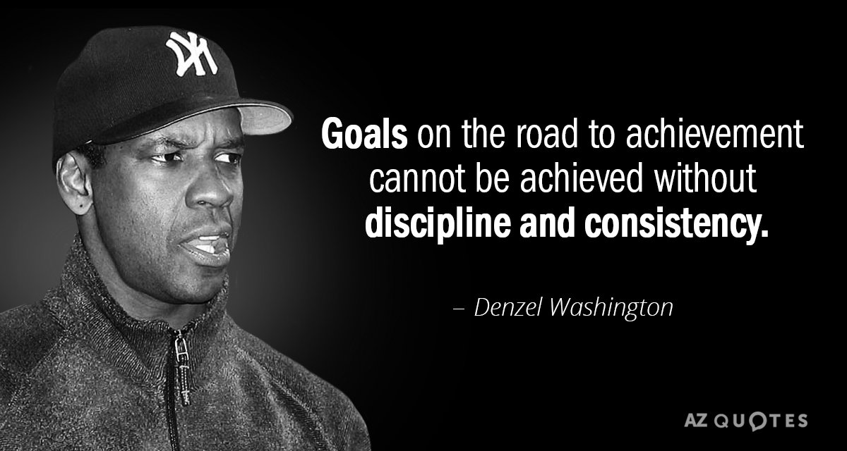 Achieve Amazing Results with Discipline and Consistency