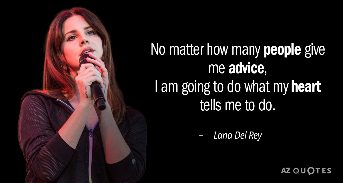 TOP 25 QUOTES BY LANA DEL REY (of 185) | A-Z Quotes