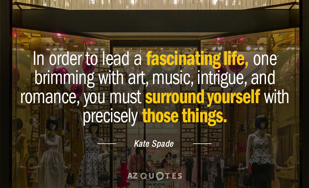 TOP 22 QUOTES BY KATE SPADE | A-Z Quotes